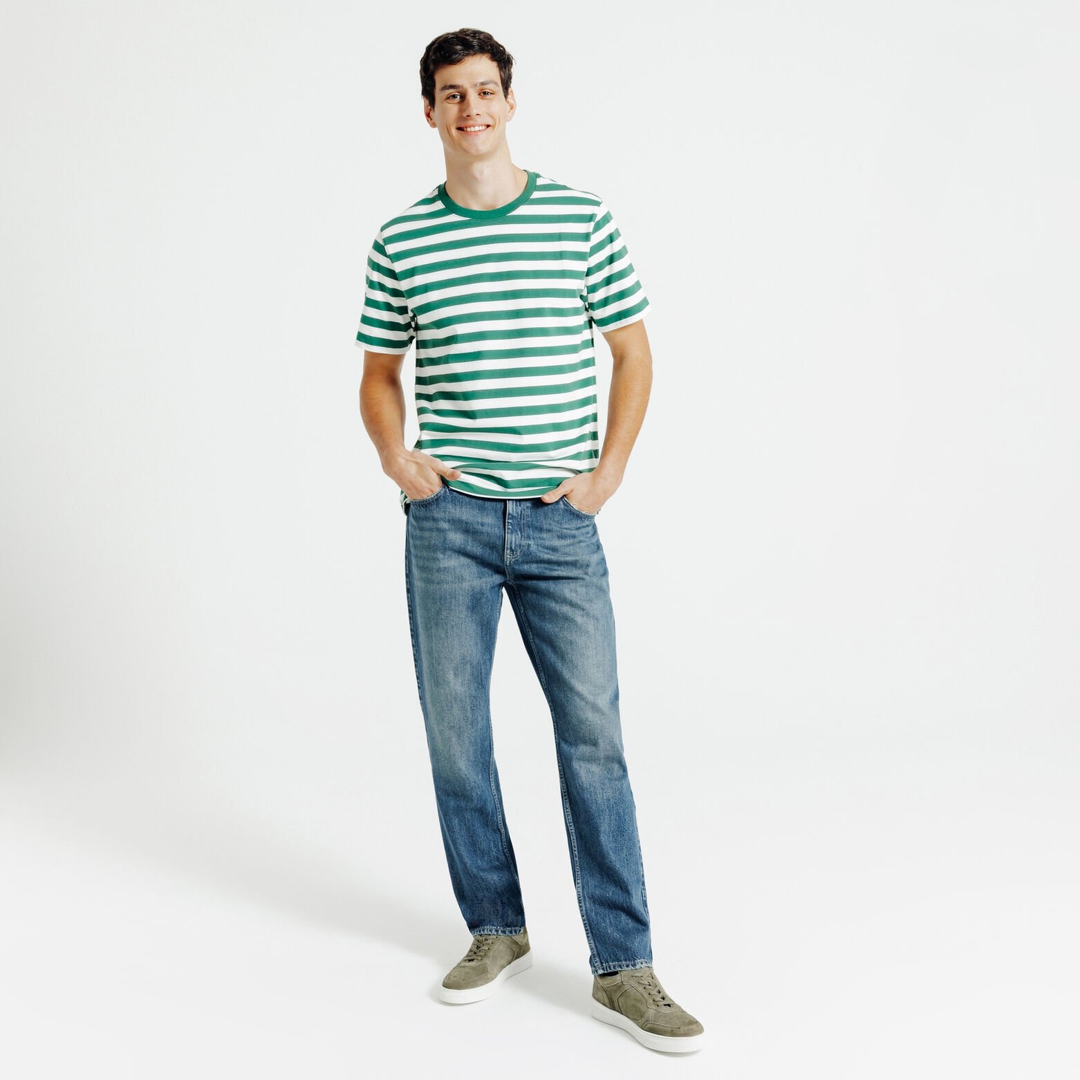 Jean straight stretch