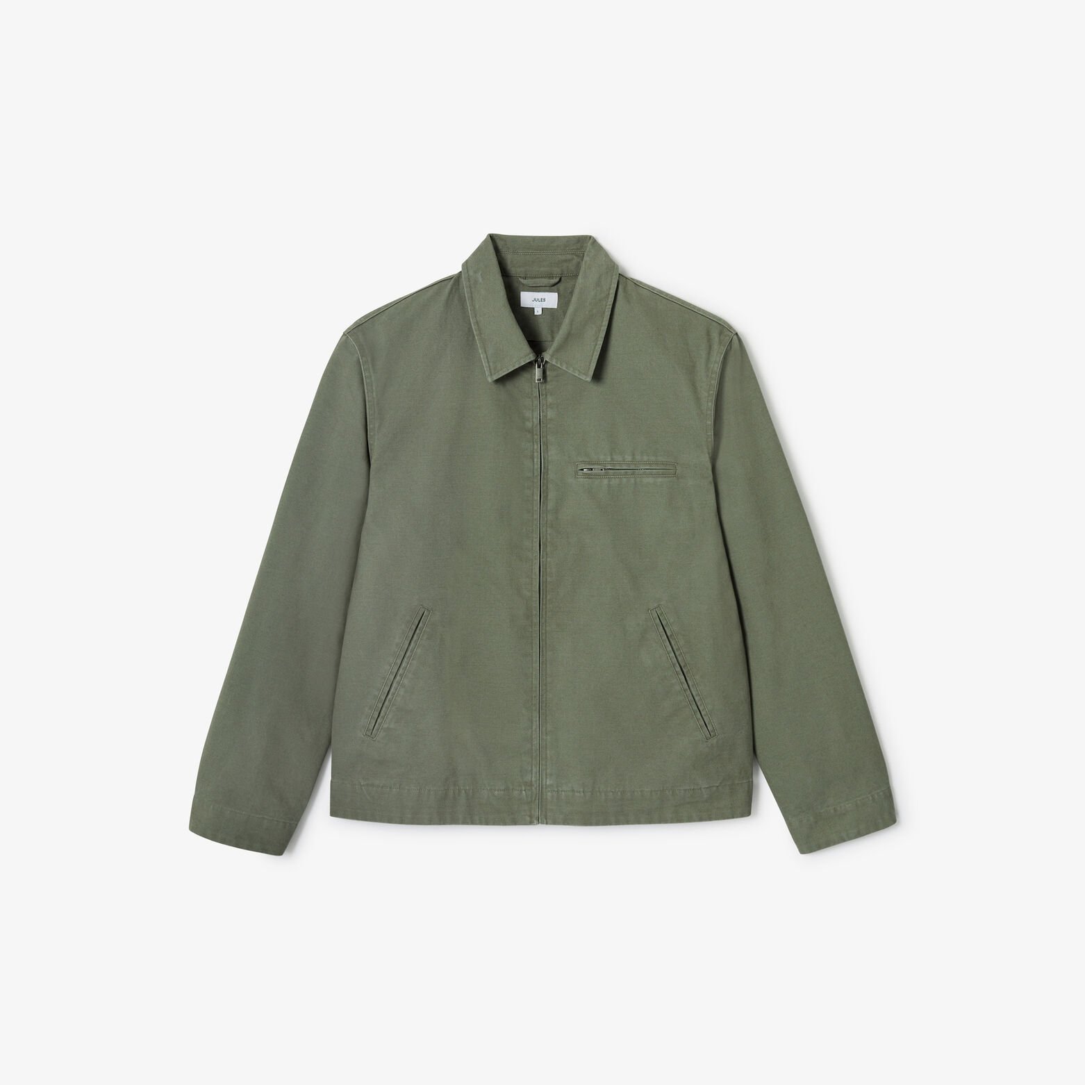 Blouson mi-saison col chemise