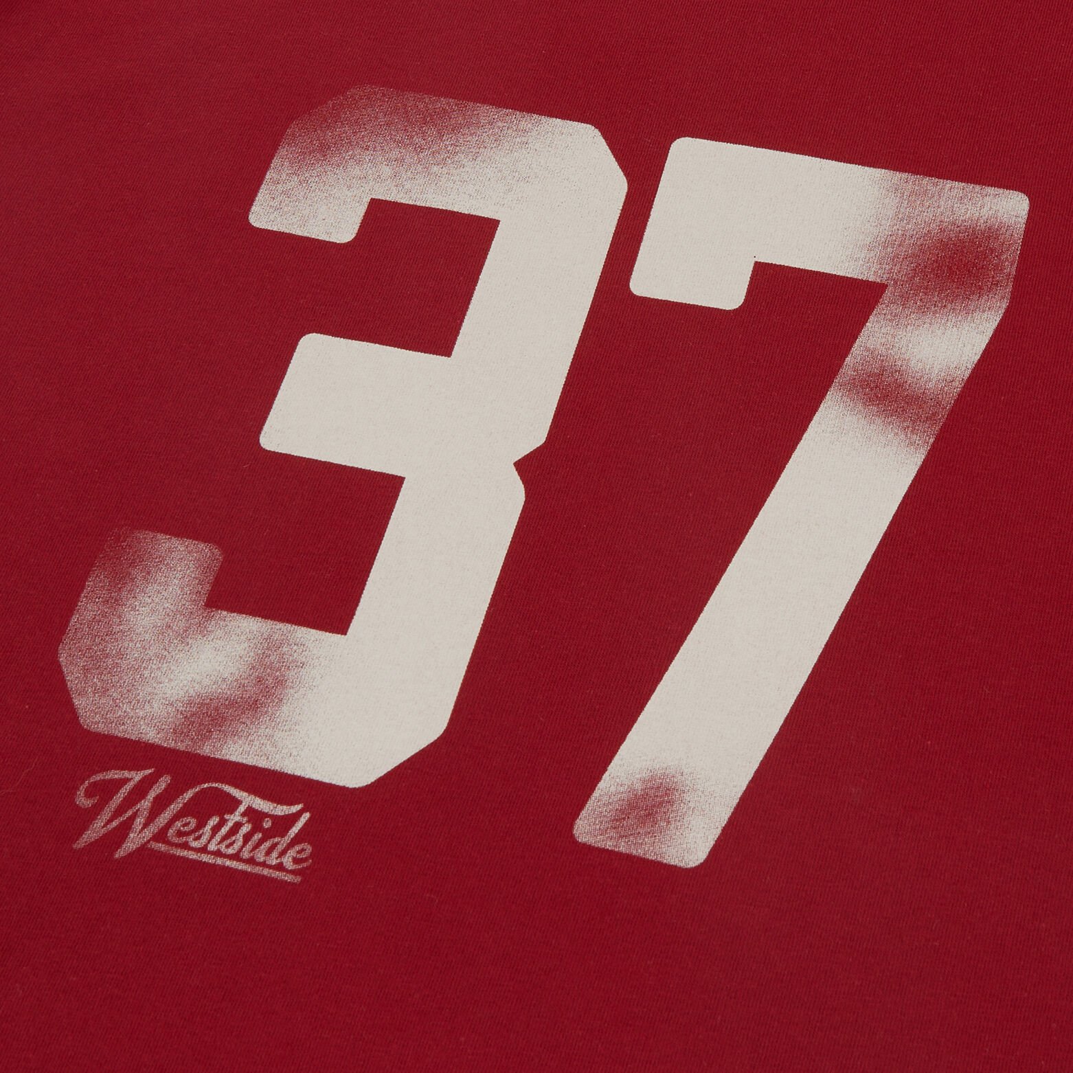 Tee shirt col rond imprim&eacute; colletage contrast&eacute;