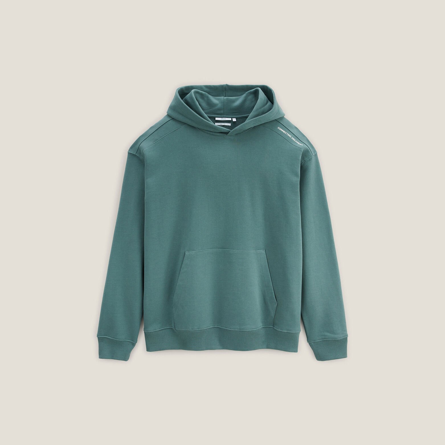 Sweat &agrave; capuche oversize imprim&eacute; capuche et dos