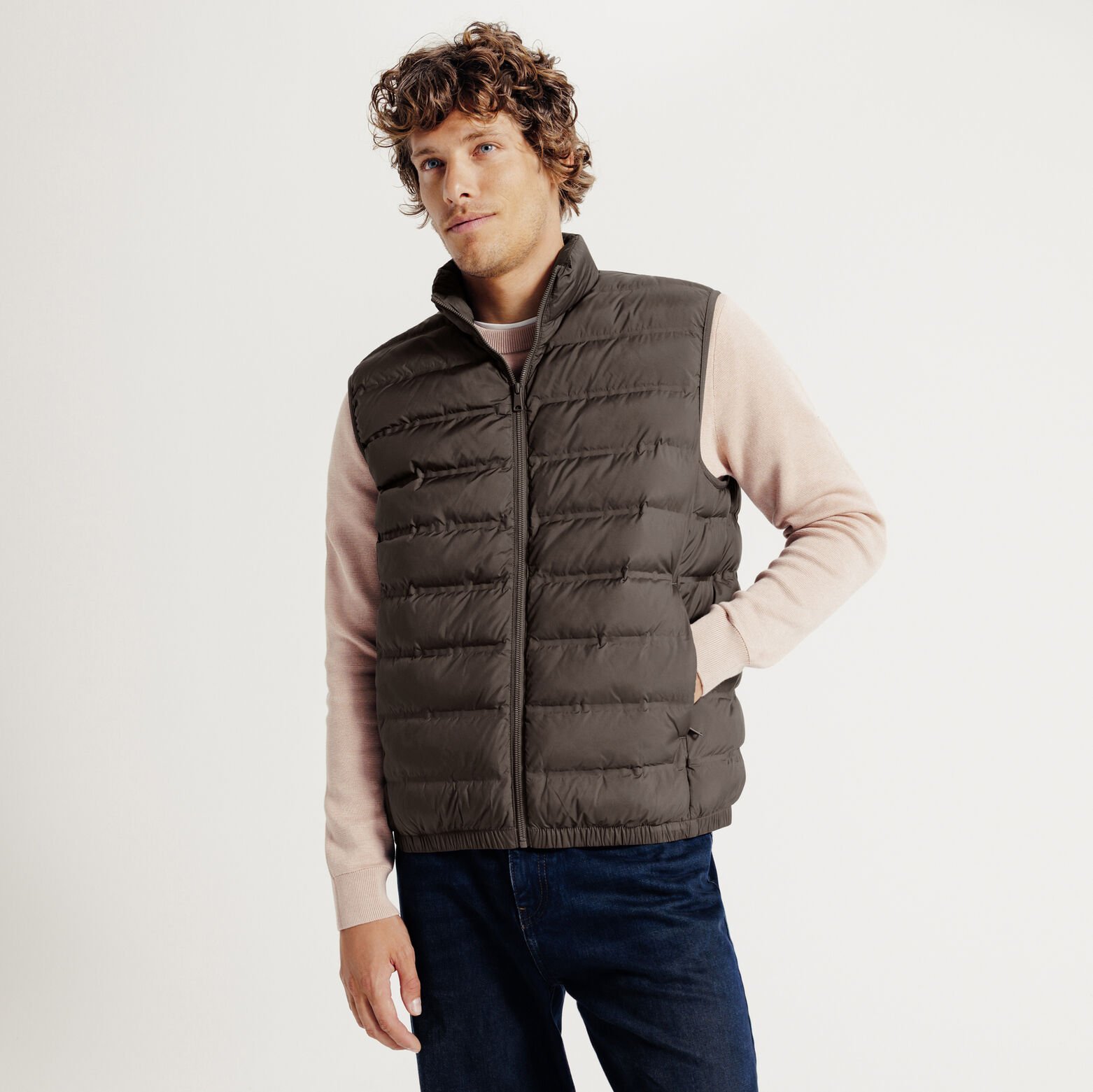 Doudoune l&eacute;g&egrave;re sans manche