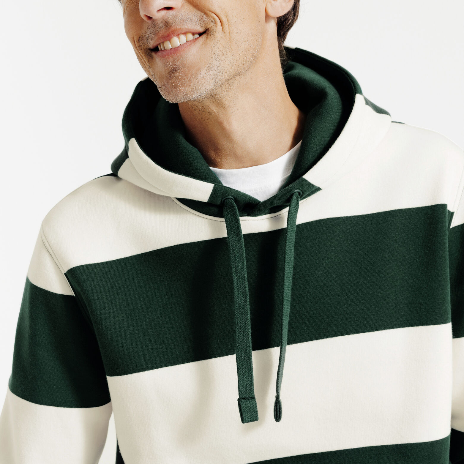 Sweat &agrave; capuche ray&eacute;