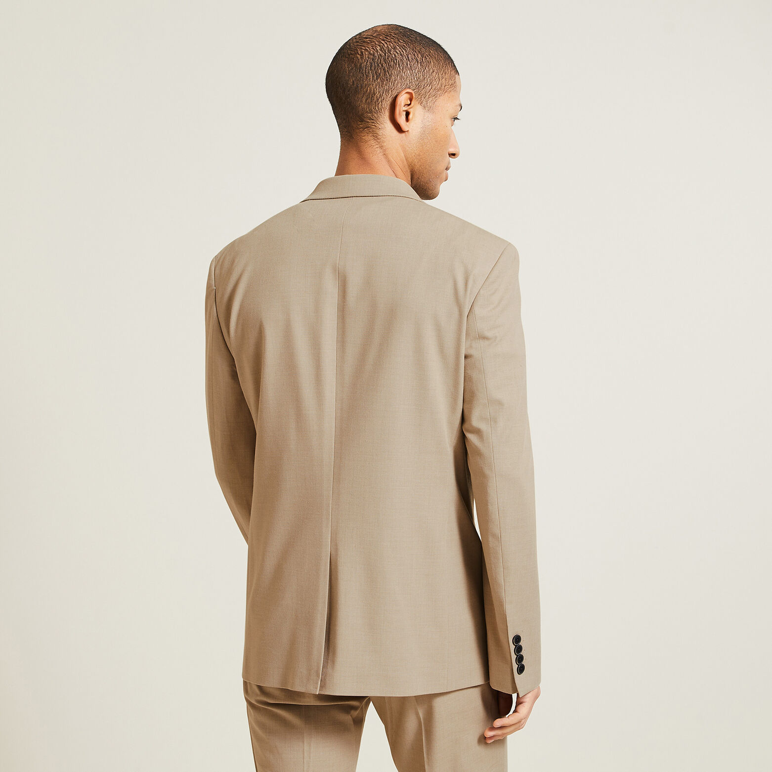 Veste regular crois&eacute;e