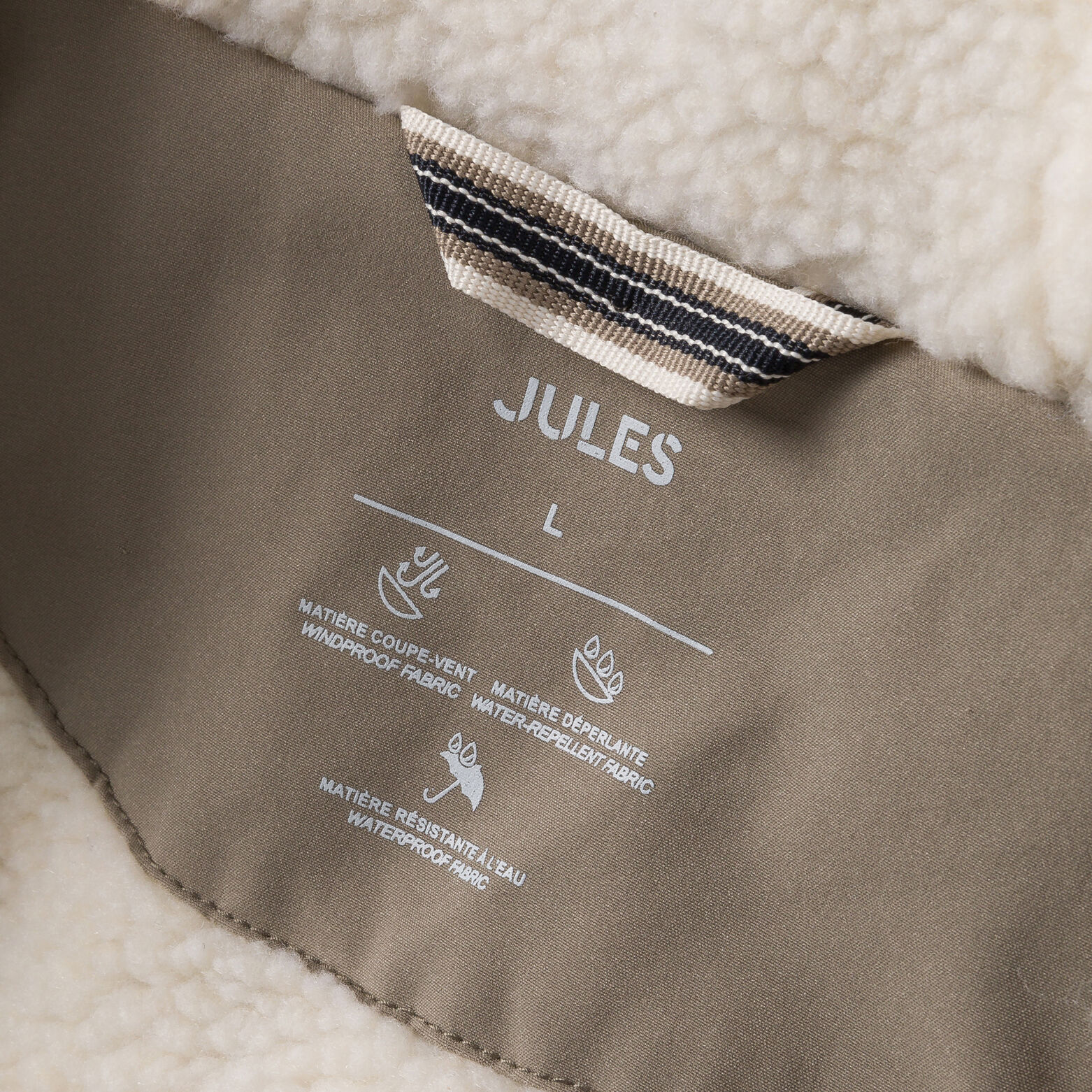 Jack met kap en sherpavoering