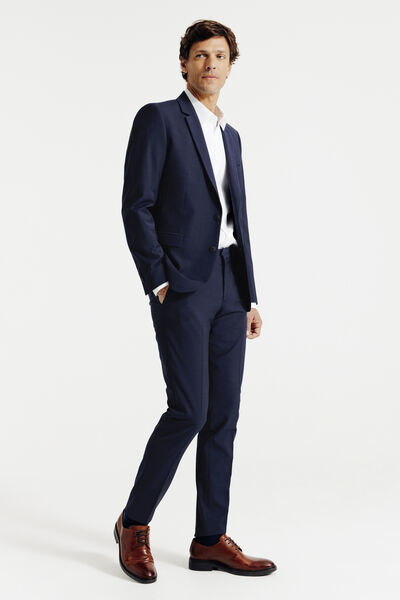 Costume 2 pi&egrave;ces slim - Bleu