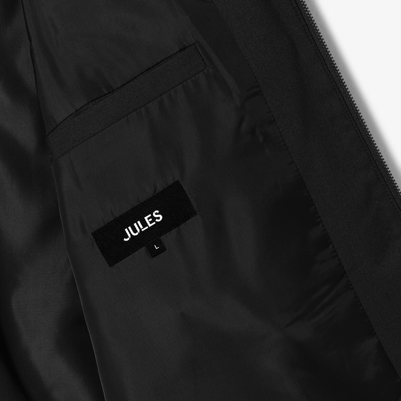 Veste col chemise zipp&eacute;e