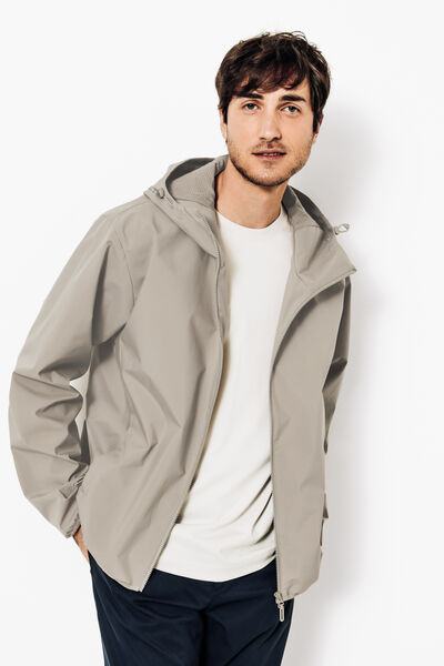 Blouson coupe-vent &agrave; capuche