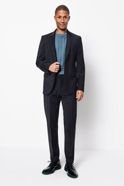 Costume 2 pi&egrave;ces slim - Bleu fonc&eacute;