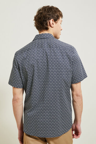 Chemisette en coton avec  imprim&eacute;