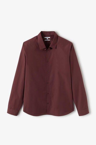 Chemise repassage facile slim coton