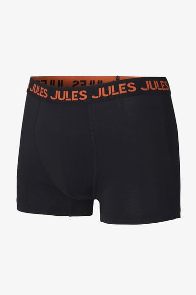 Boxer en coton avec ceinture color&eacute;e