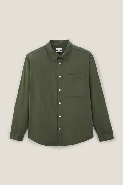 Chemise en coton twill