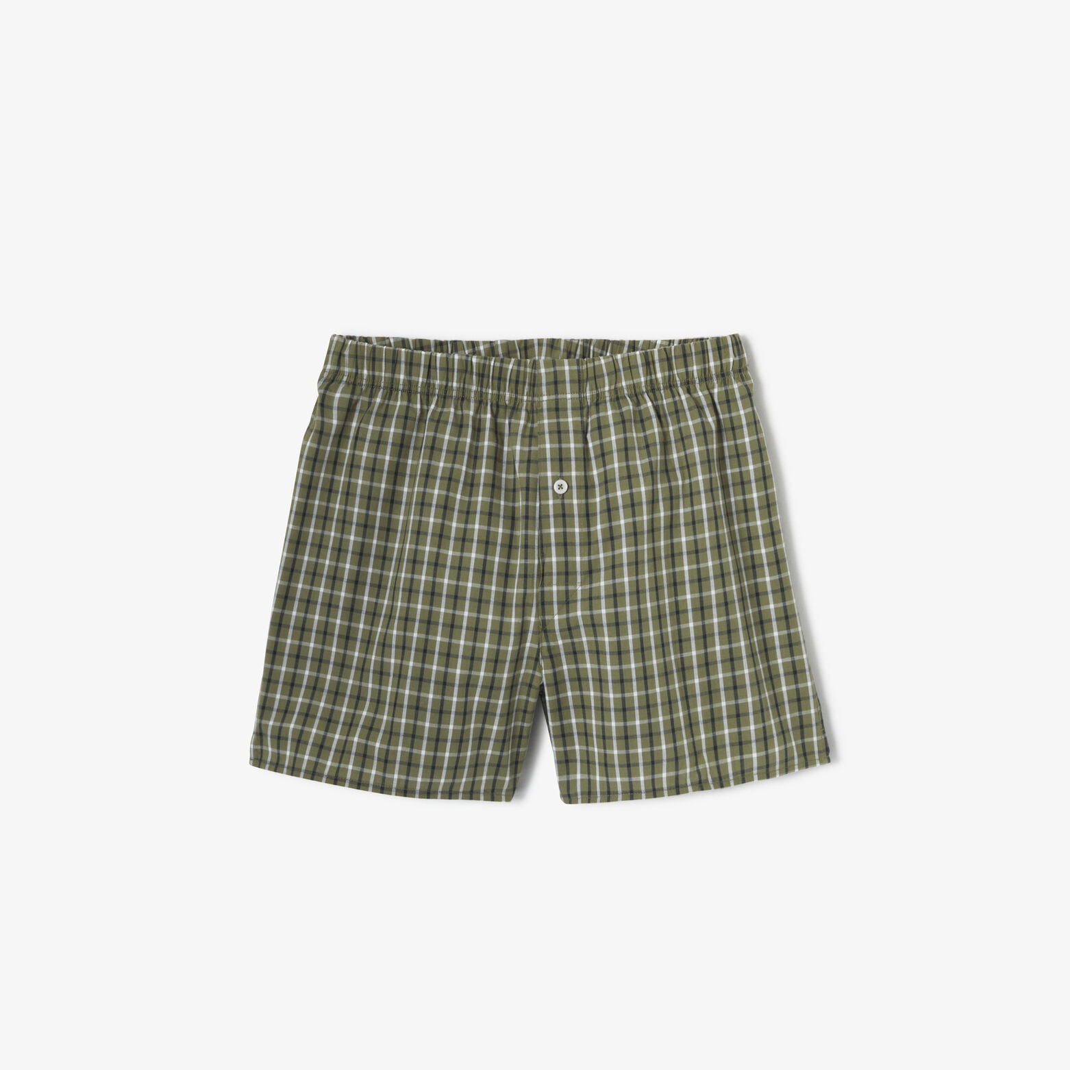 Cale&ccedil;on &agrave; carreaux en coton