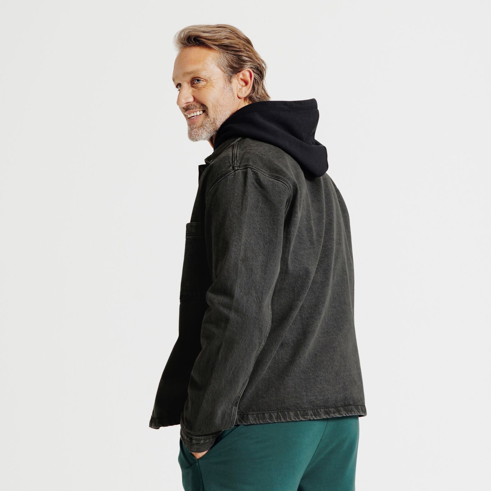 Vest in katoen voor tussenseizoen