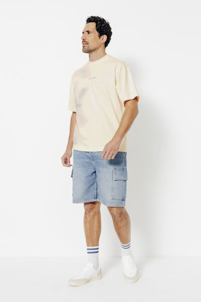 Tee shirt tie and dyed en coton