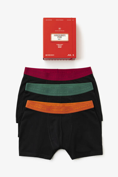 Coffret version anglaise 3 boxers