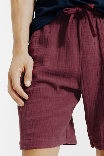 Short en gaze de coton