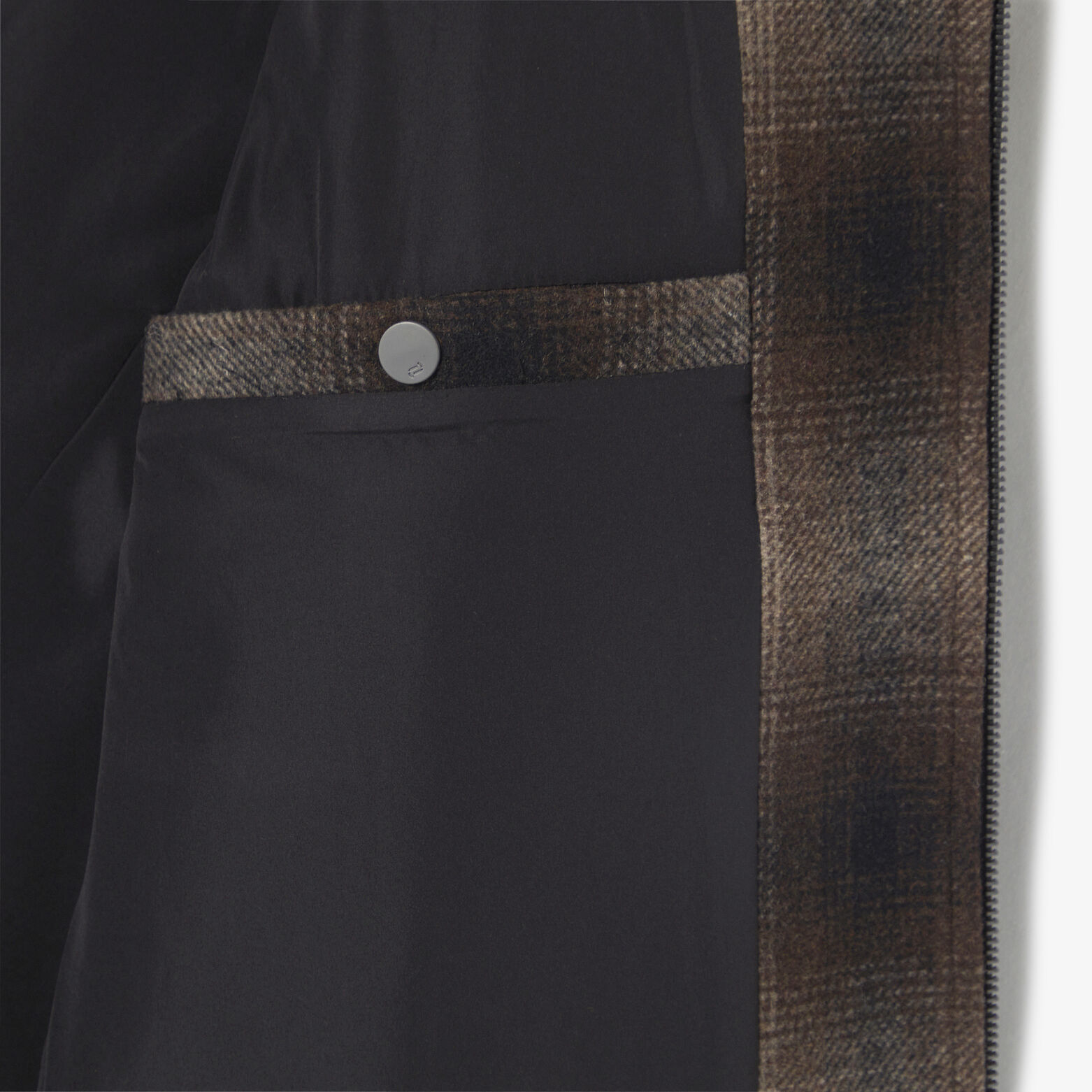 Jack met hemdskraag en rits