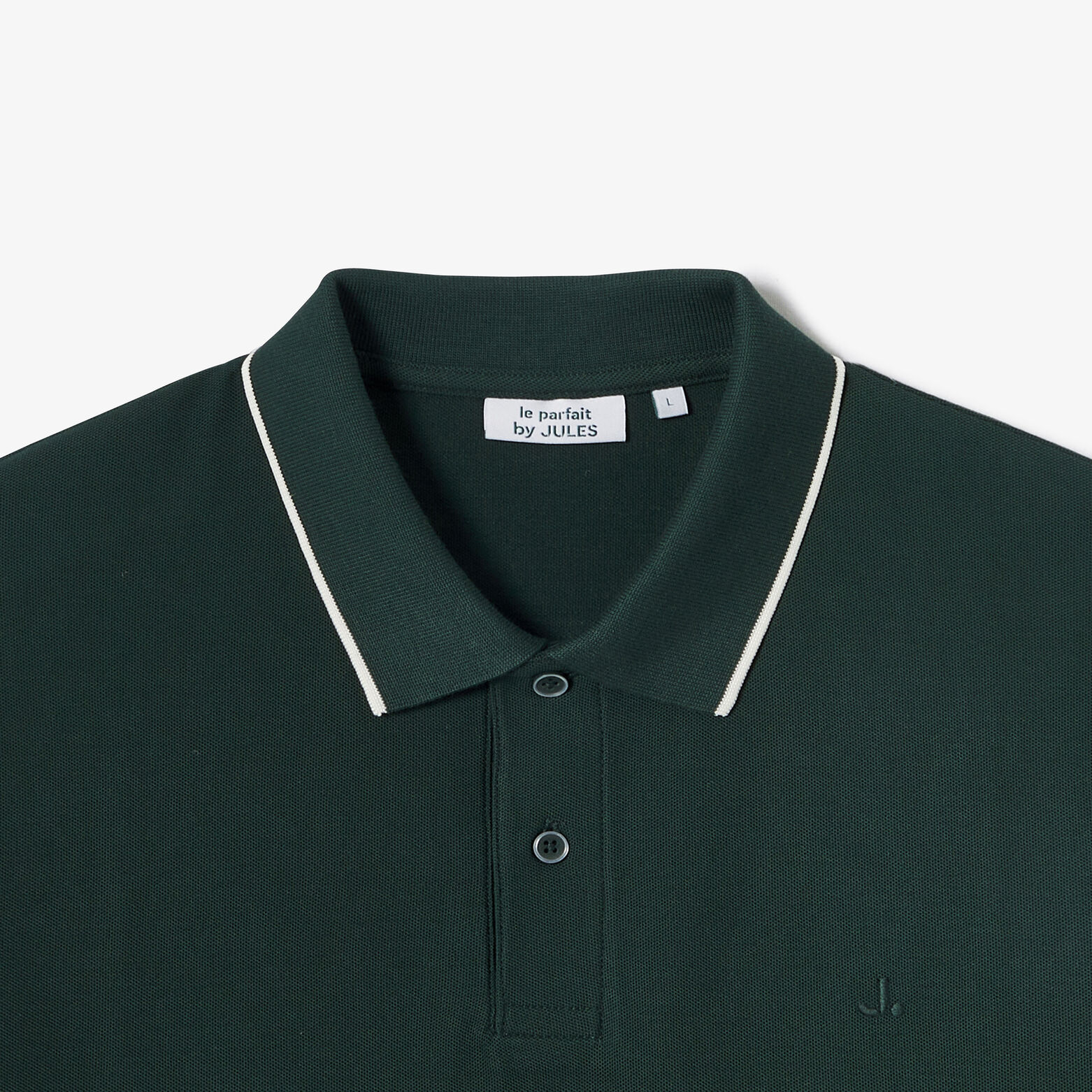 Polo manches courtes uni "le parfait by JULES"