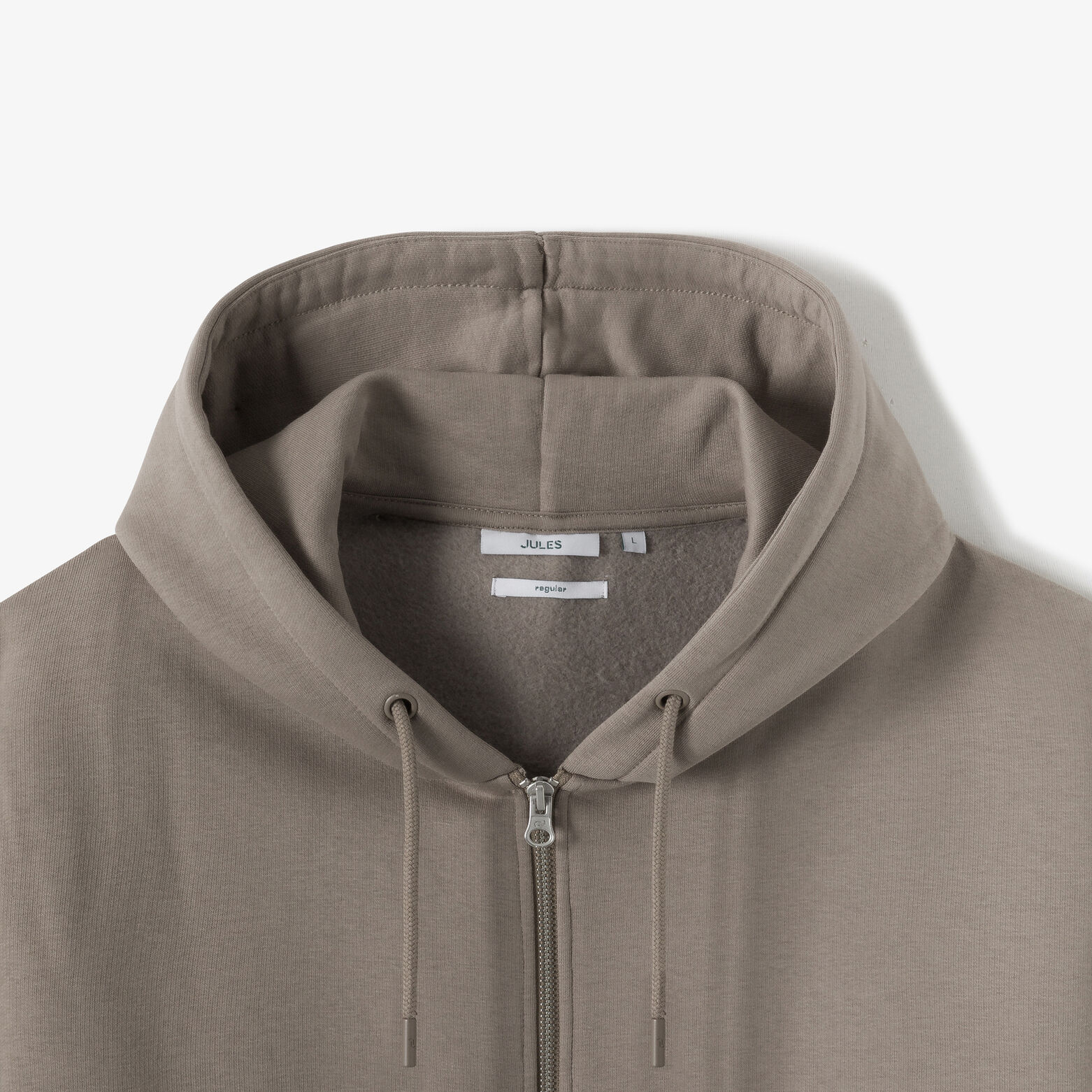 Sweat &agrave; capuche zipp&eacute;