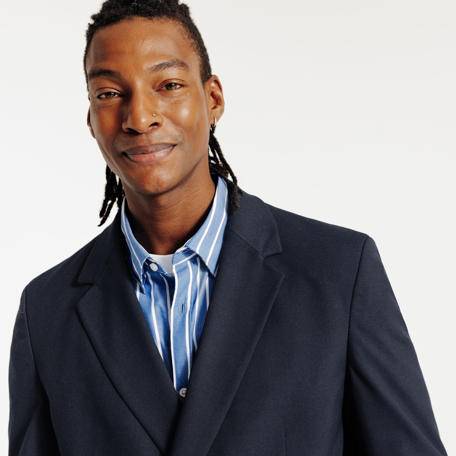 Veste de costume confort double boutonnage