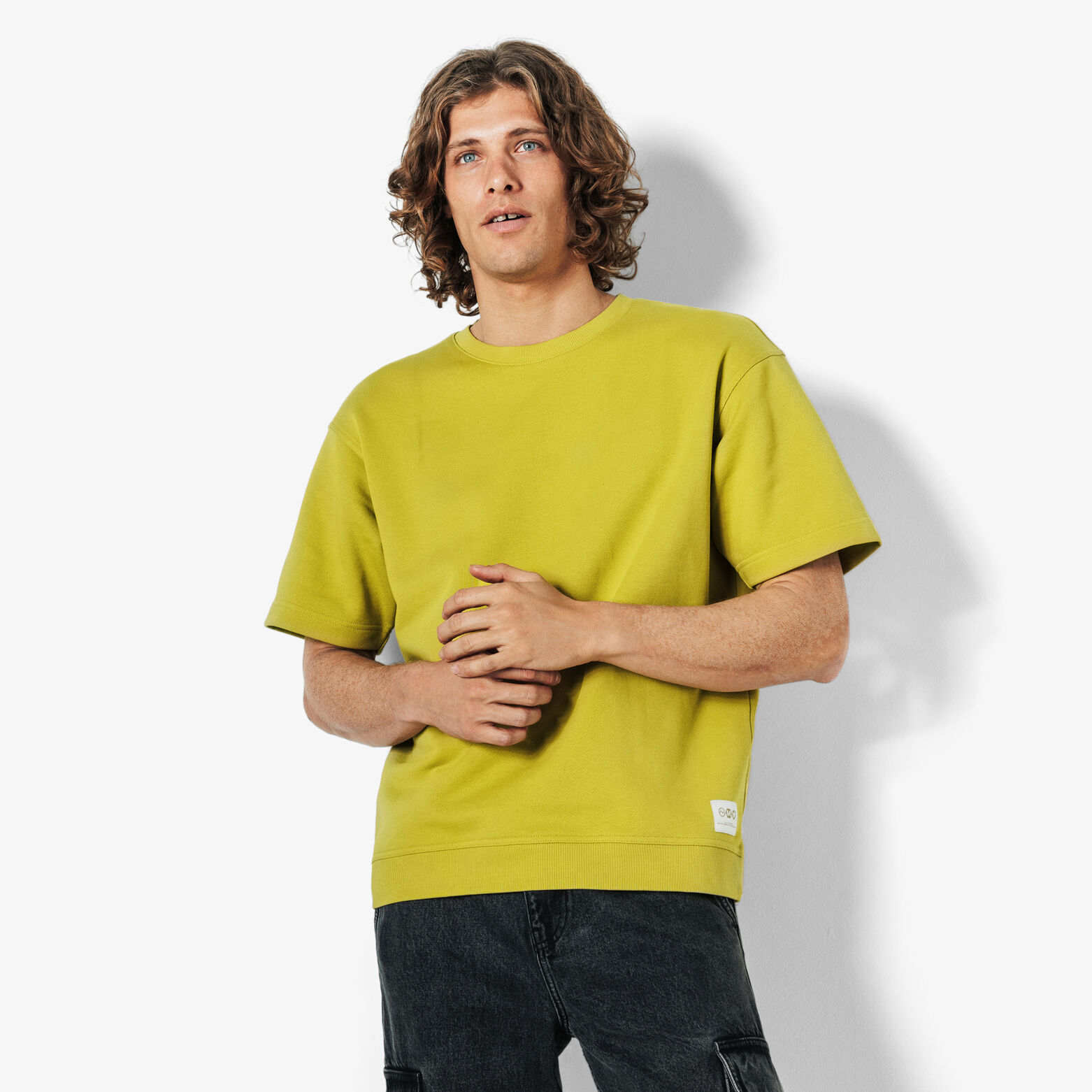 Tee shirt mati&egrave;re french terry