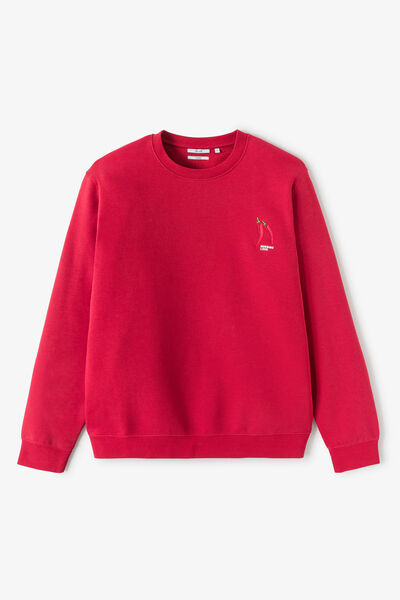 Sweat col rond animation Saint-Valentin