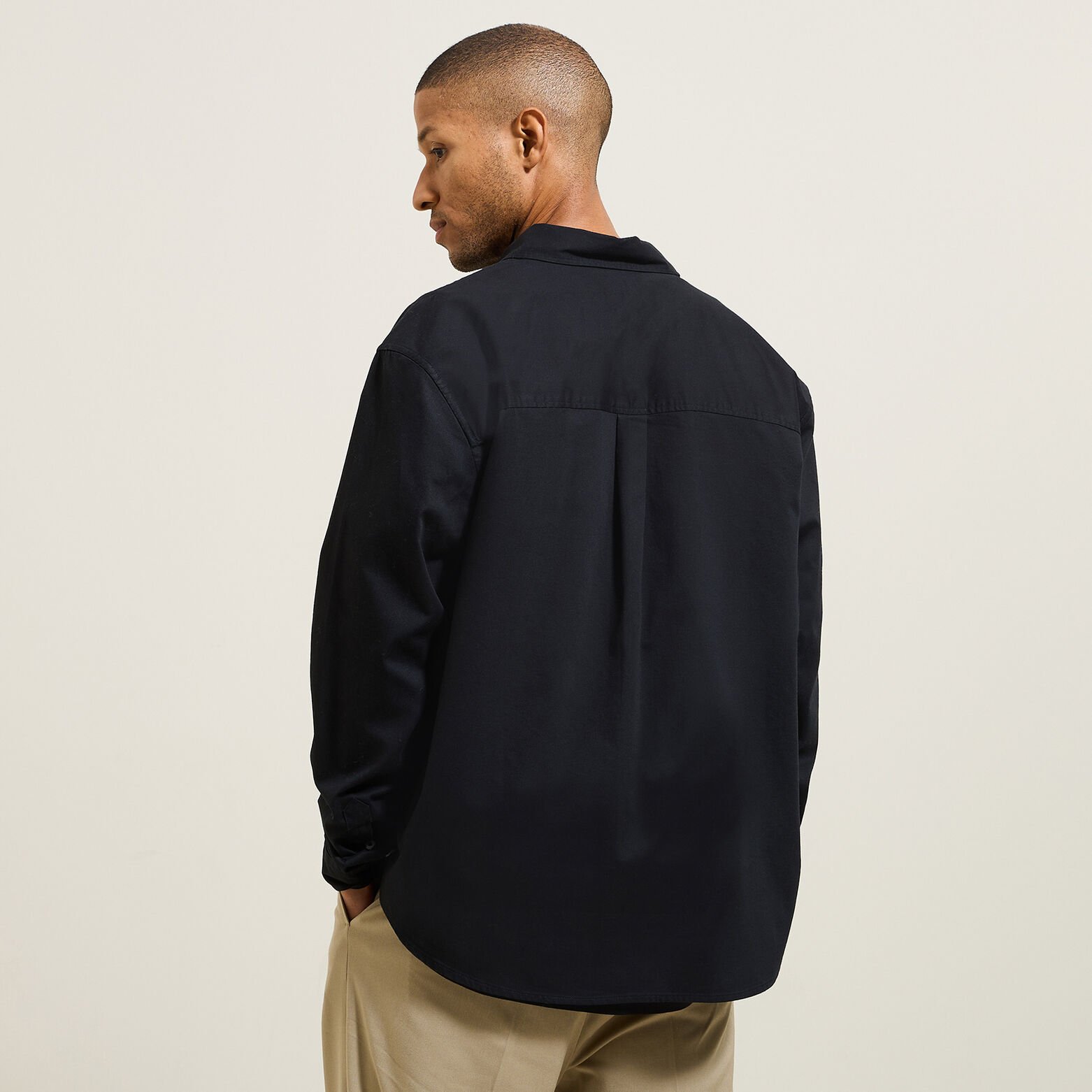 Chemise en coton twill