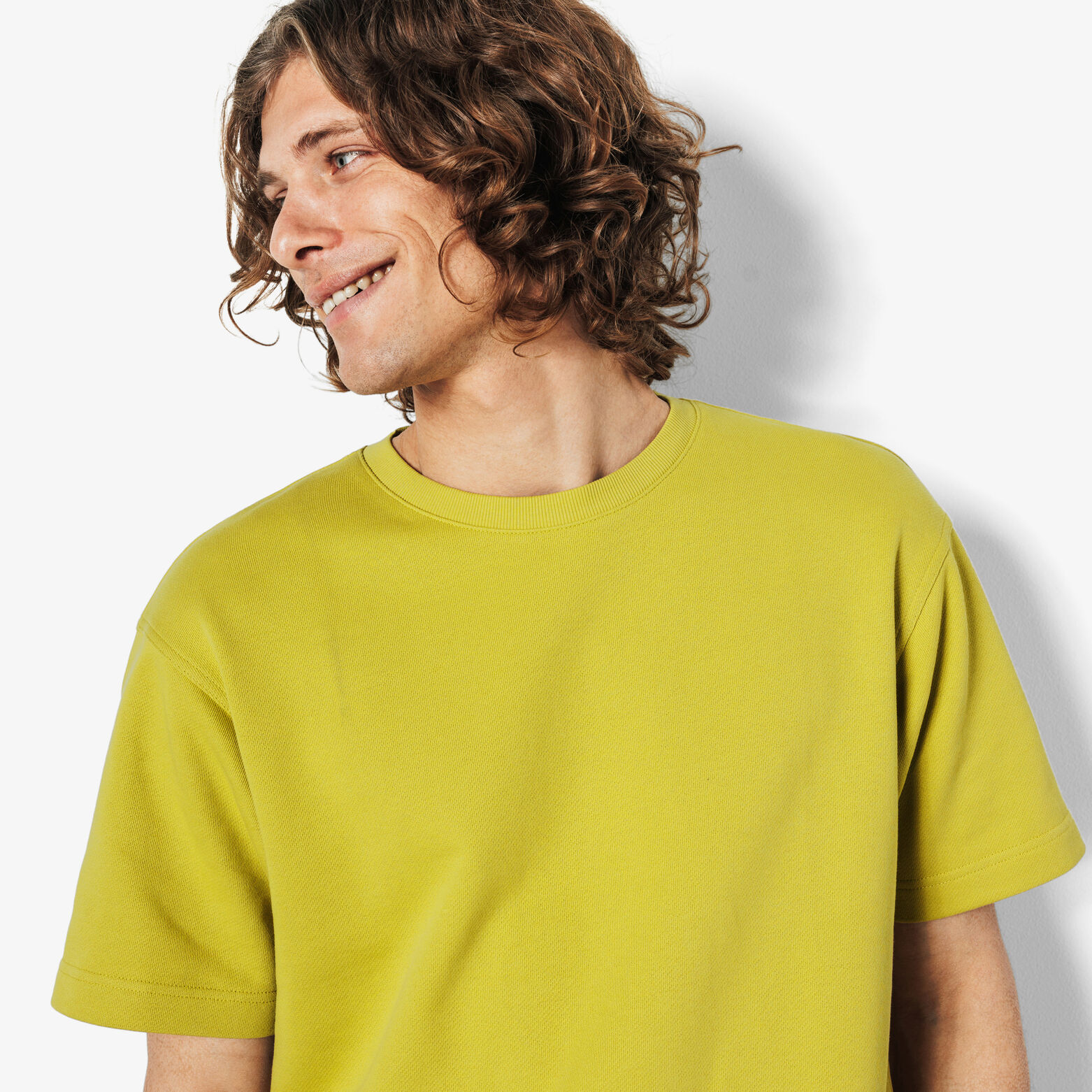 Tee shirt mati&egrave;re french terry