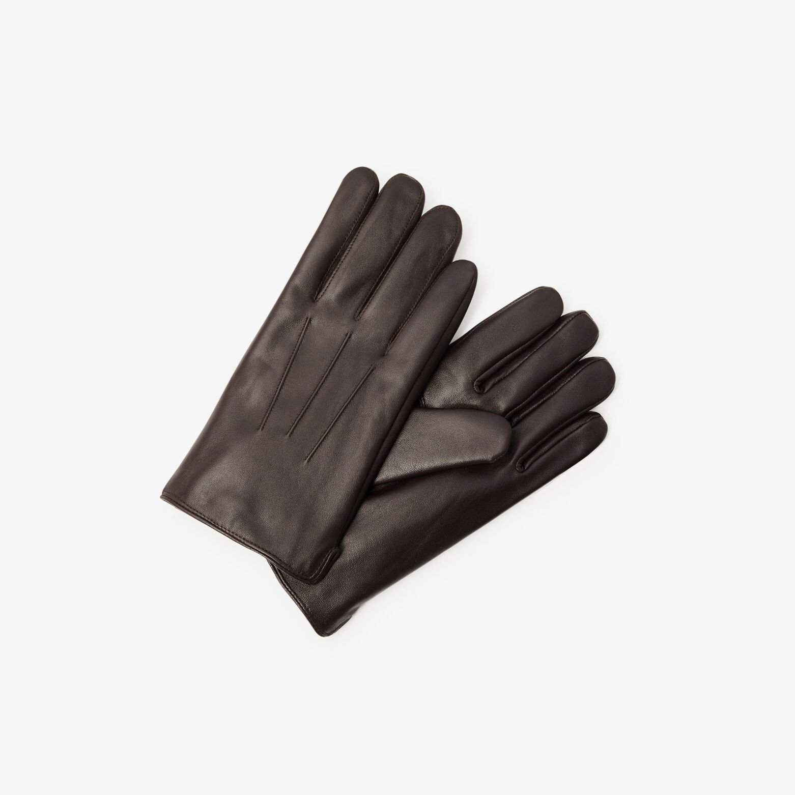 Coffret version anglaise gants tactiles en cuir