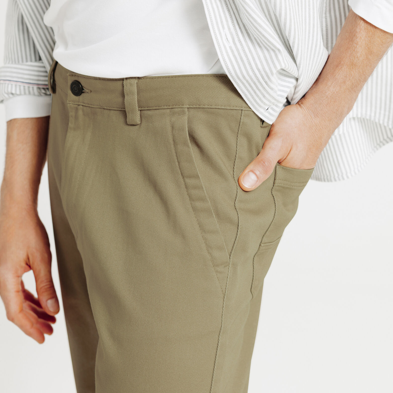 Loose fit chinobroek