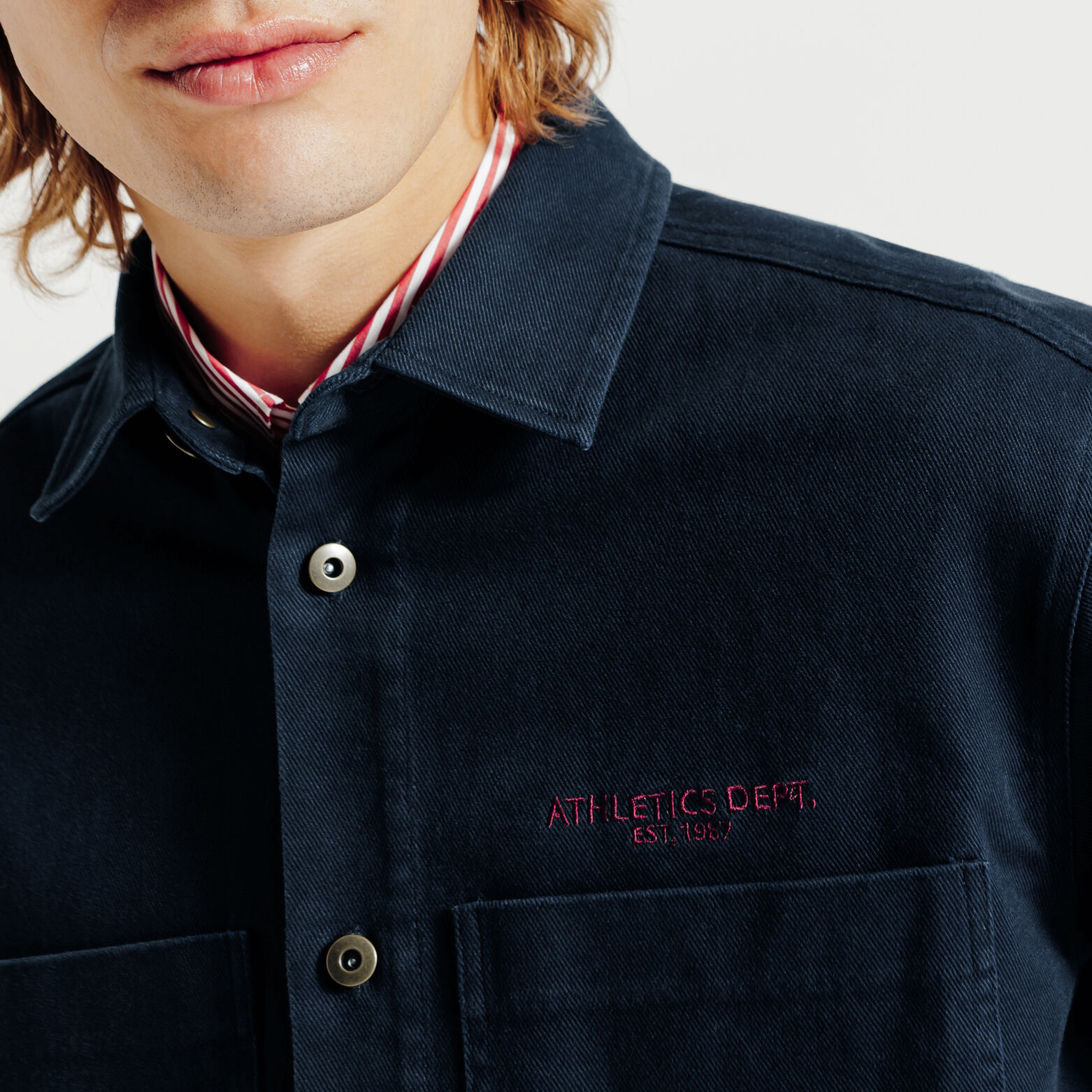 Surchemise coton unie