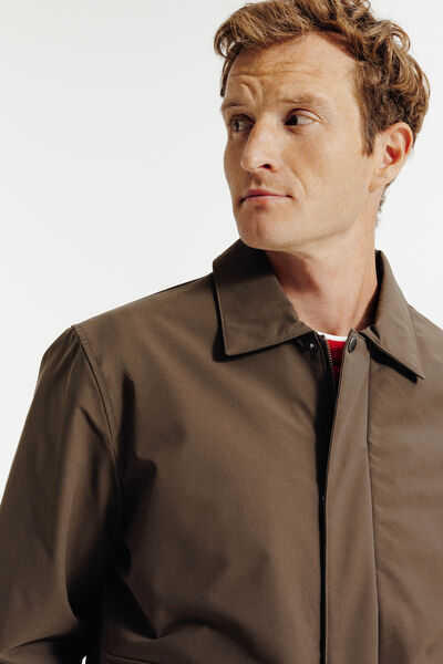 Blouson col chemise rembourr&eacute;