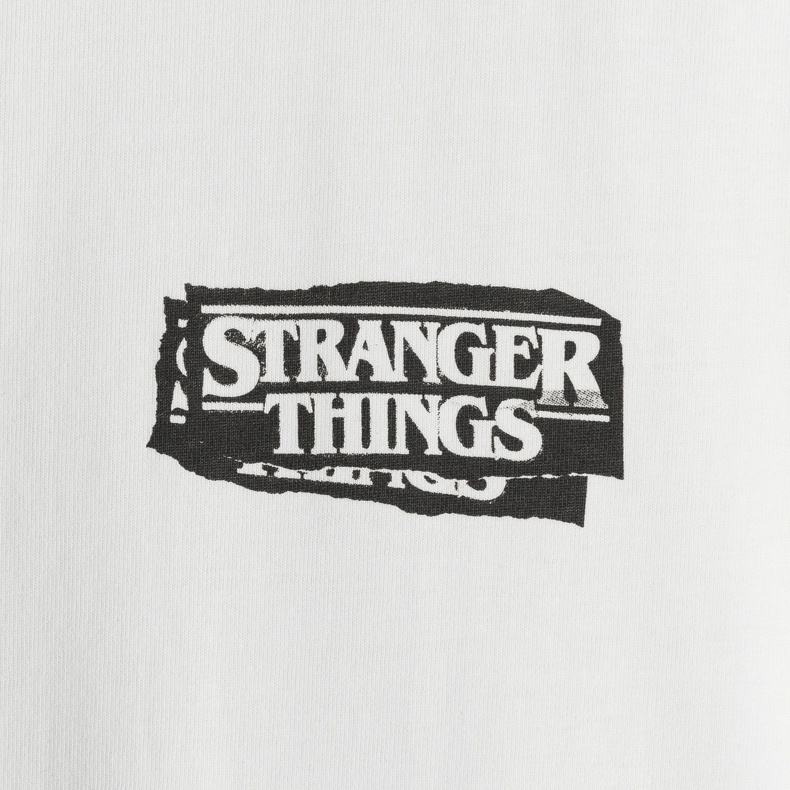 Bedrukte T-shirt met Stranger Things licentie