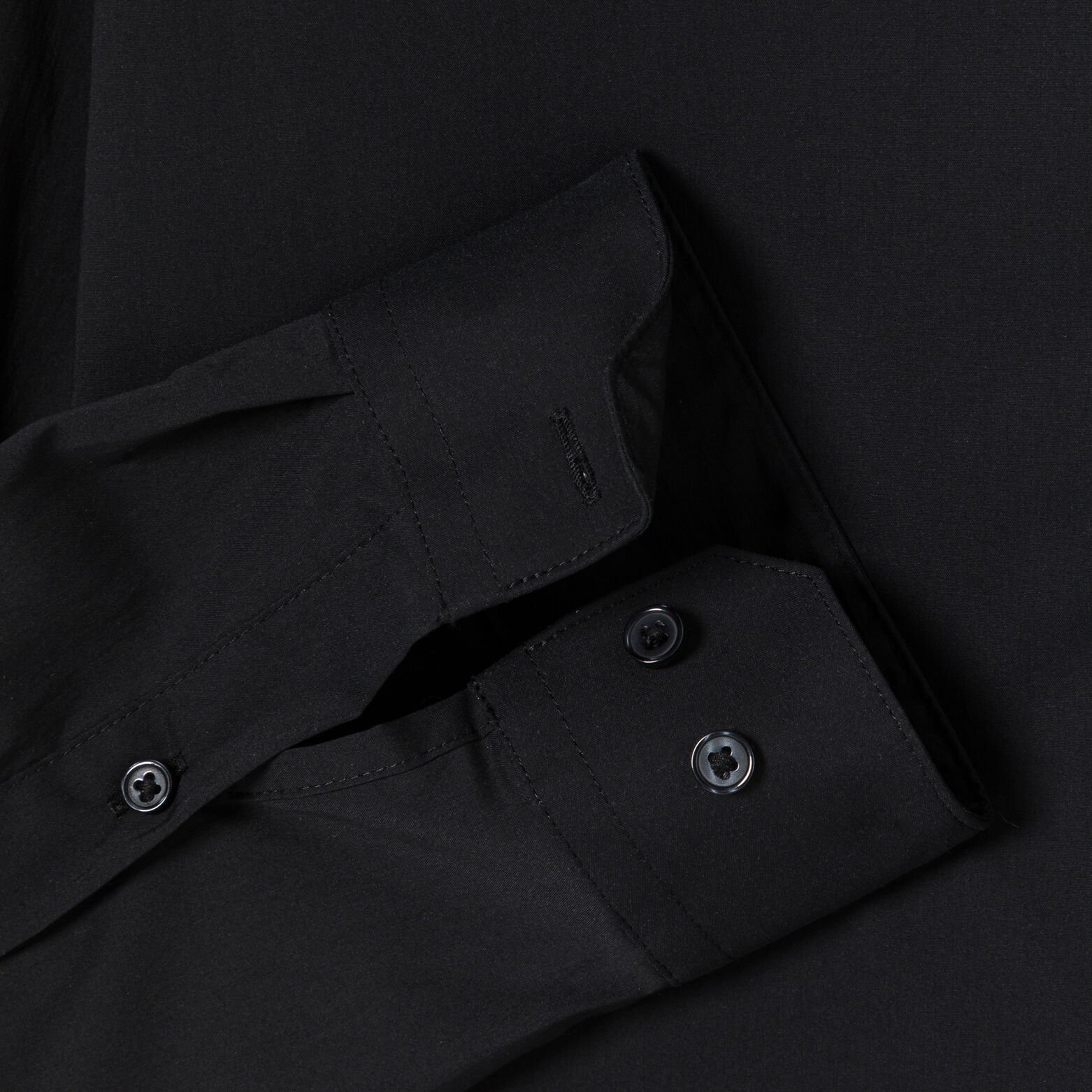 Chemise regular unie coton