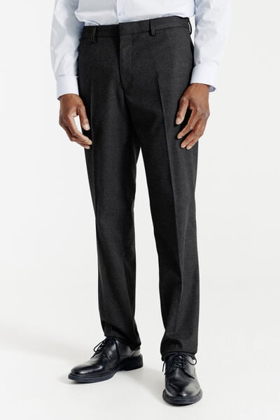 Pantalon de costume flanelle confort