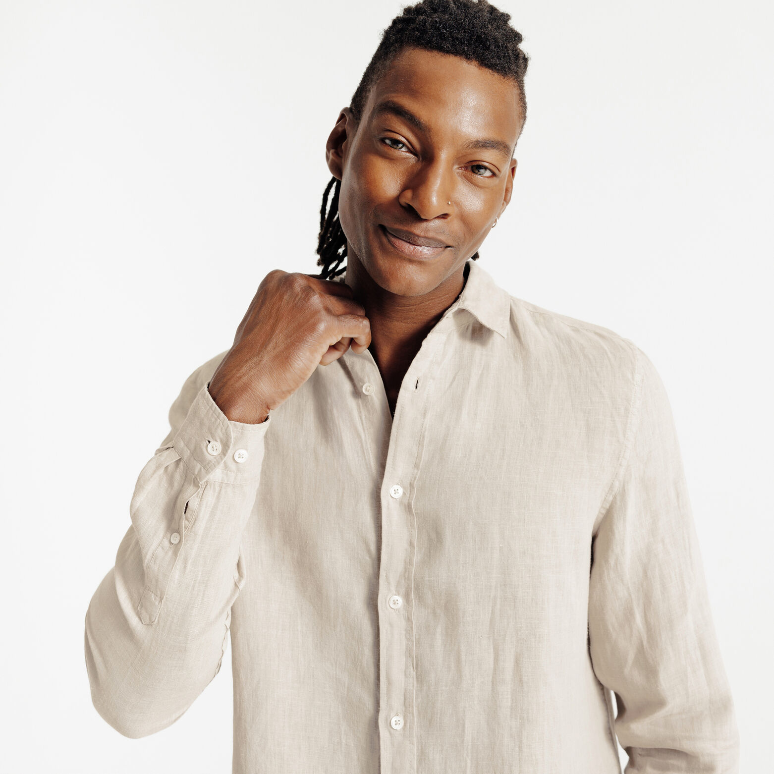 Chemise en lin regular