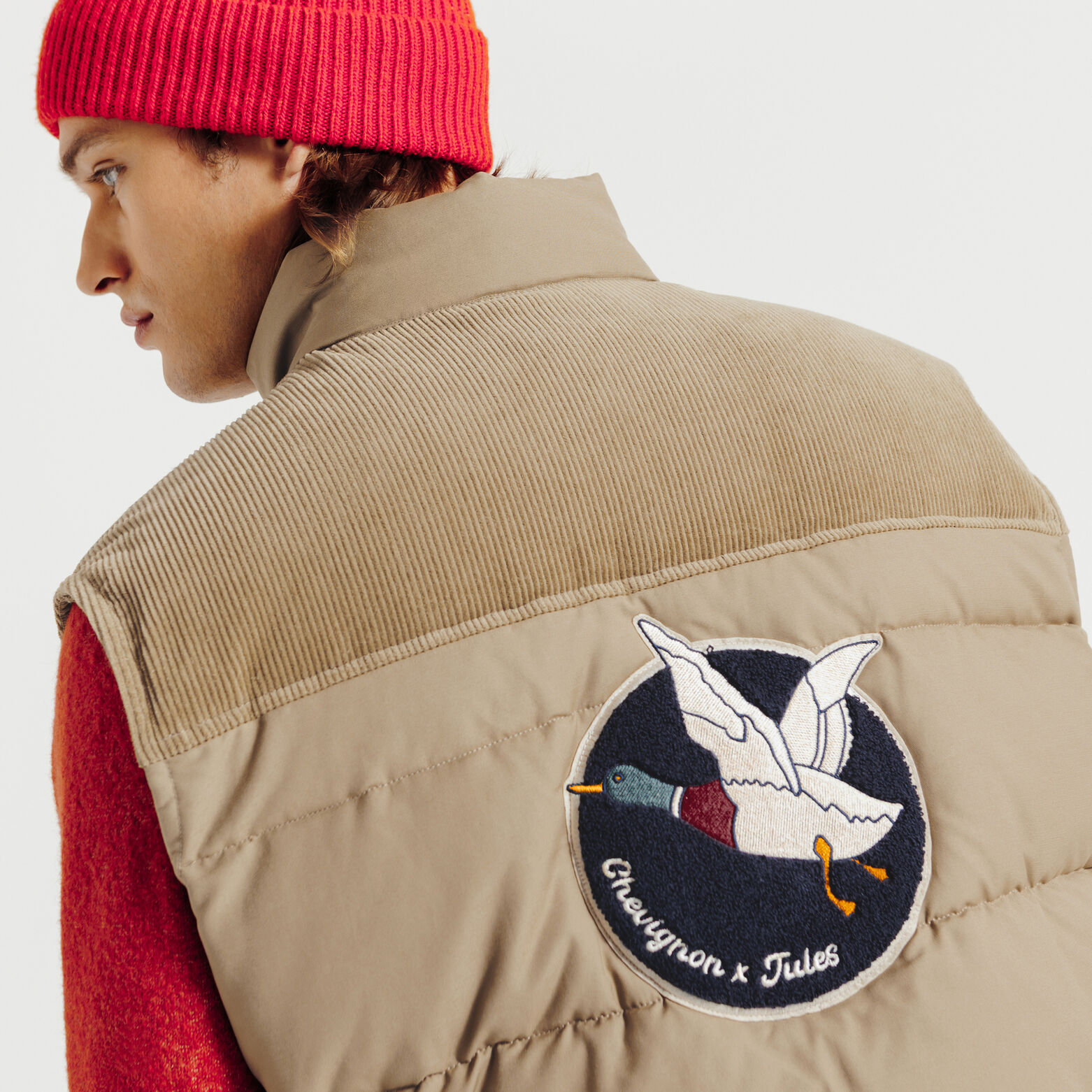 Doudoune sans manche Chevignon x Jules