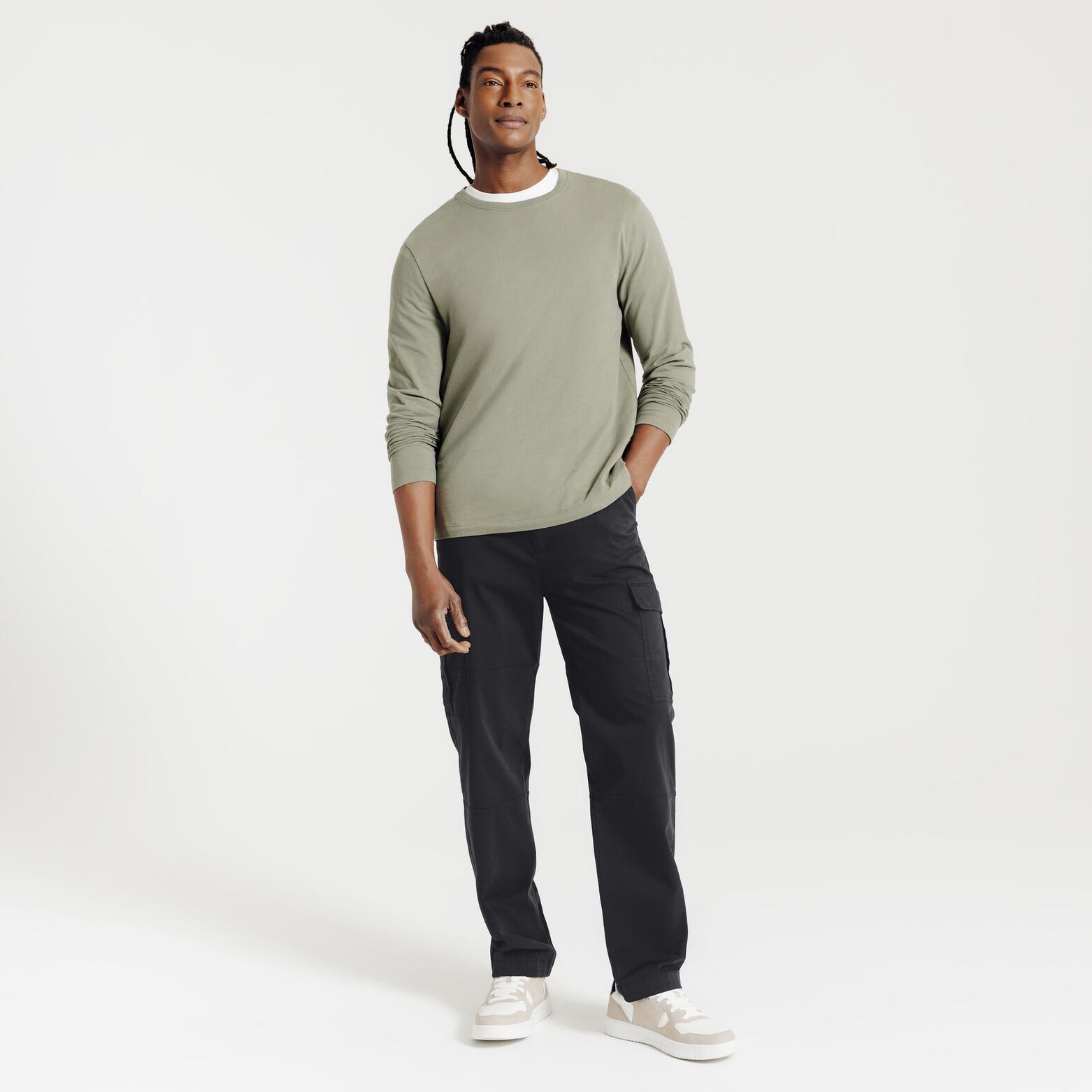 Pantalon cargo loose