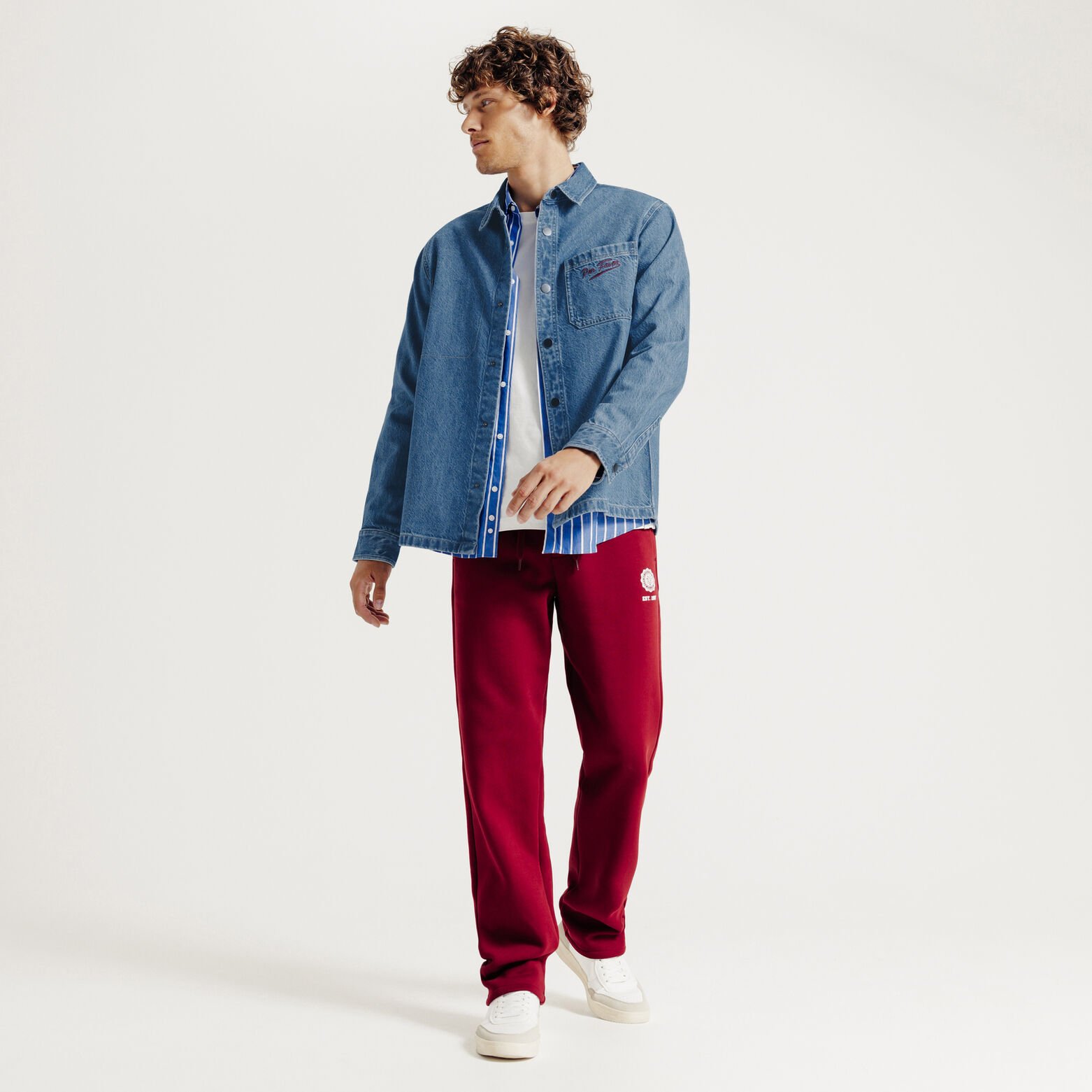 Surchemise en coton imprim&eacute;e