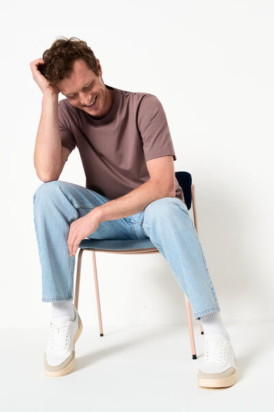 T-shirt met korte mouwen en relaxte snit