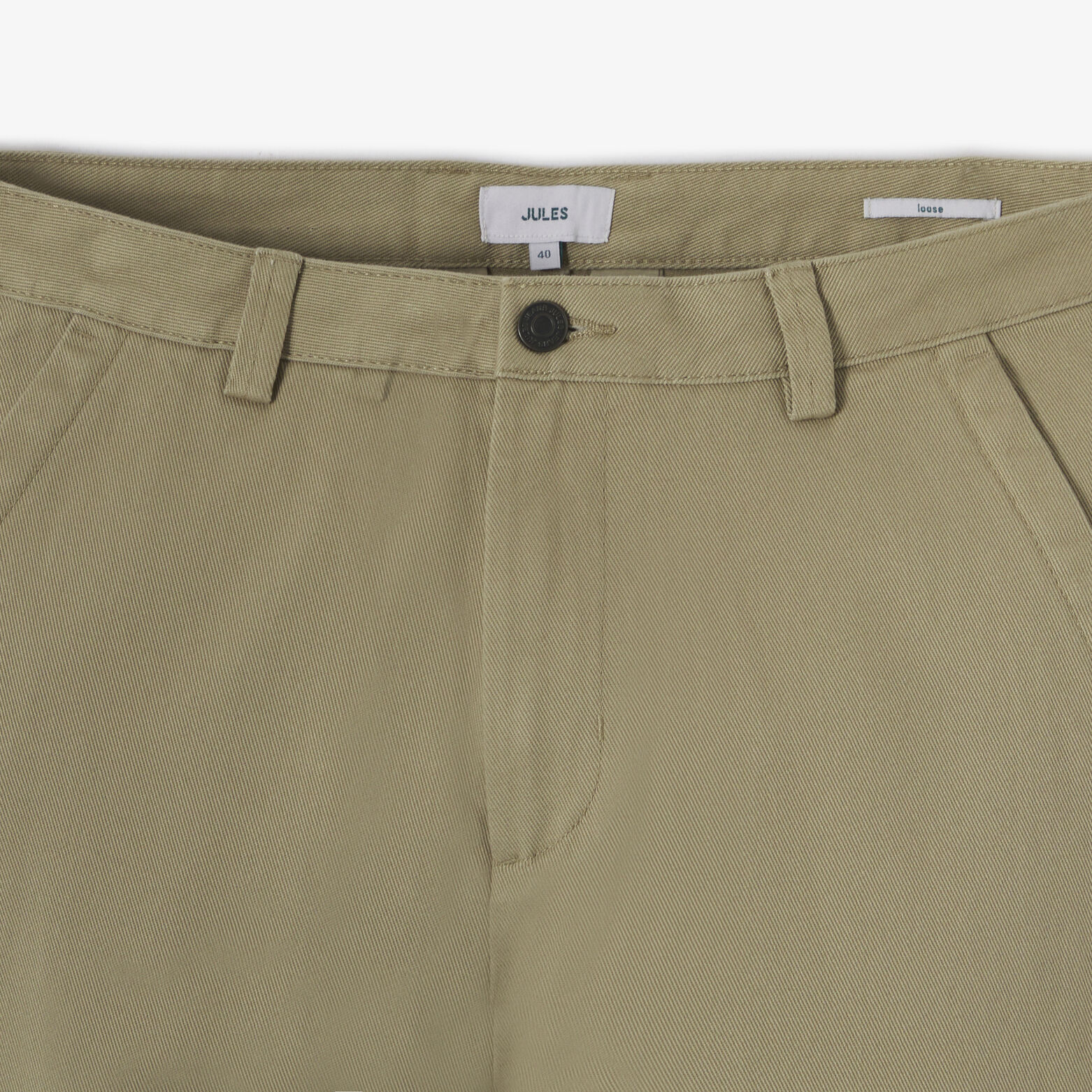 Loose fit chinobroek