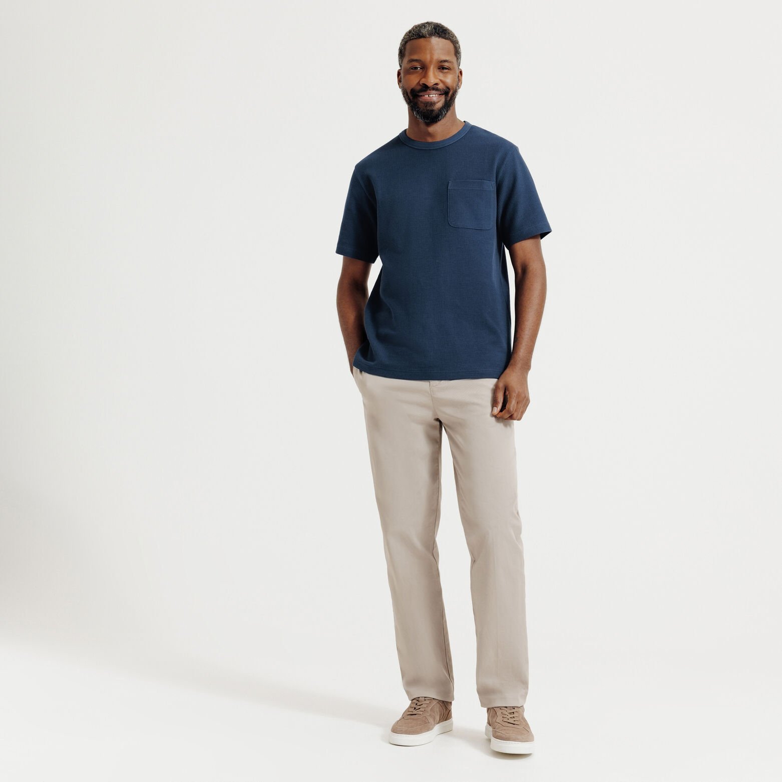 Tee shirt mati&egrave;re gaufr&eacute;e