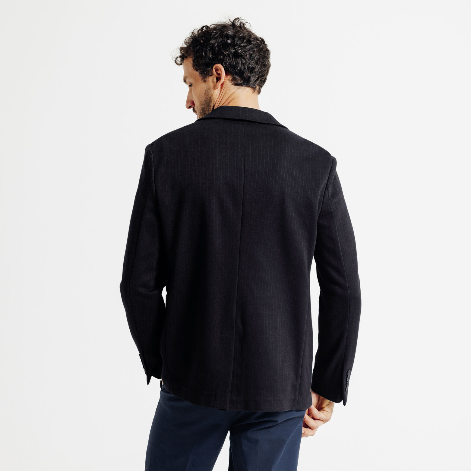 Veste blazer ray&eacute;e