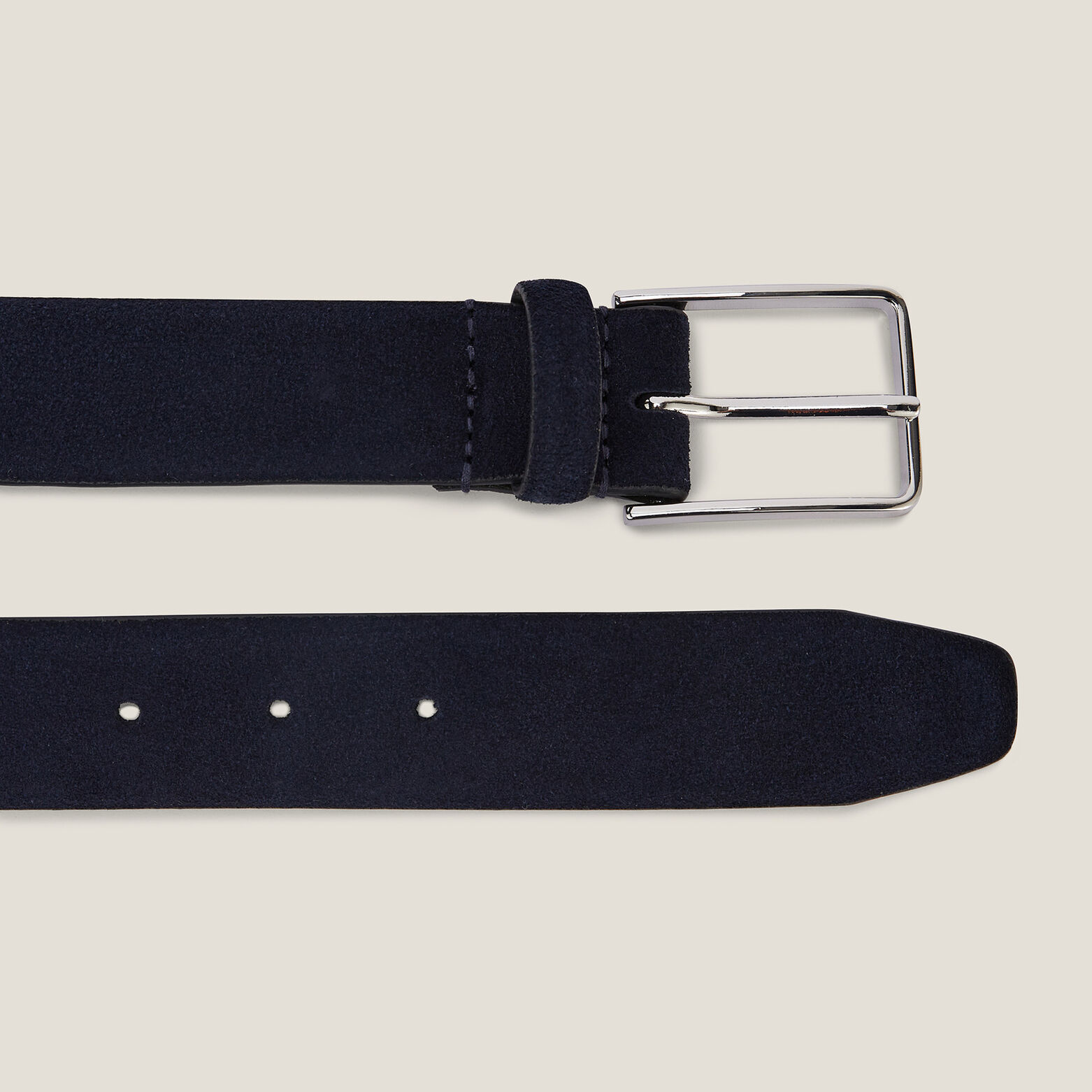 Ceinture en cuir su&egrave;de