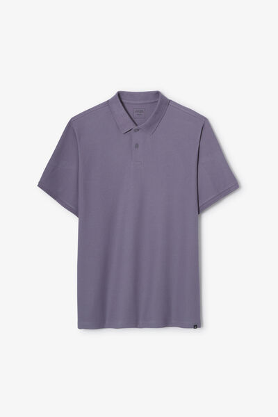 Polo manches courtes piqu&eacute; uni