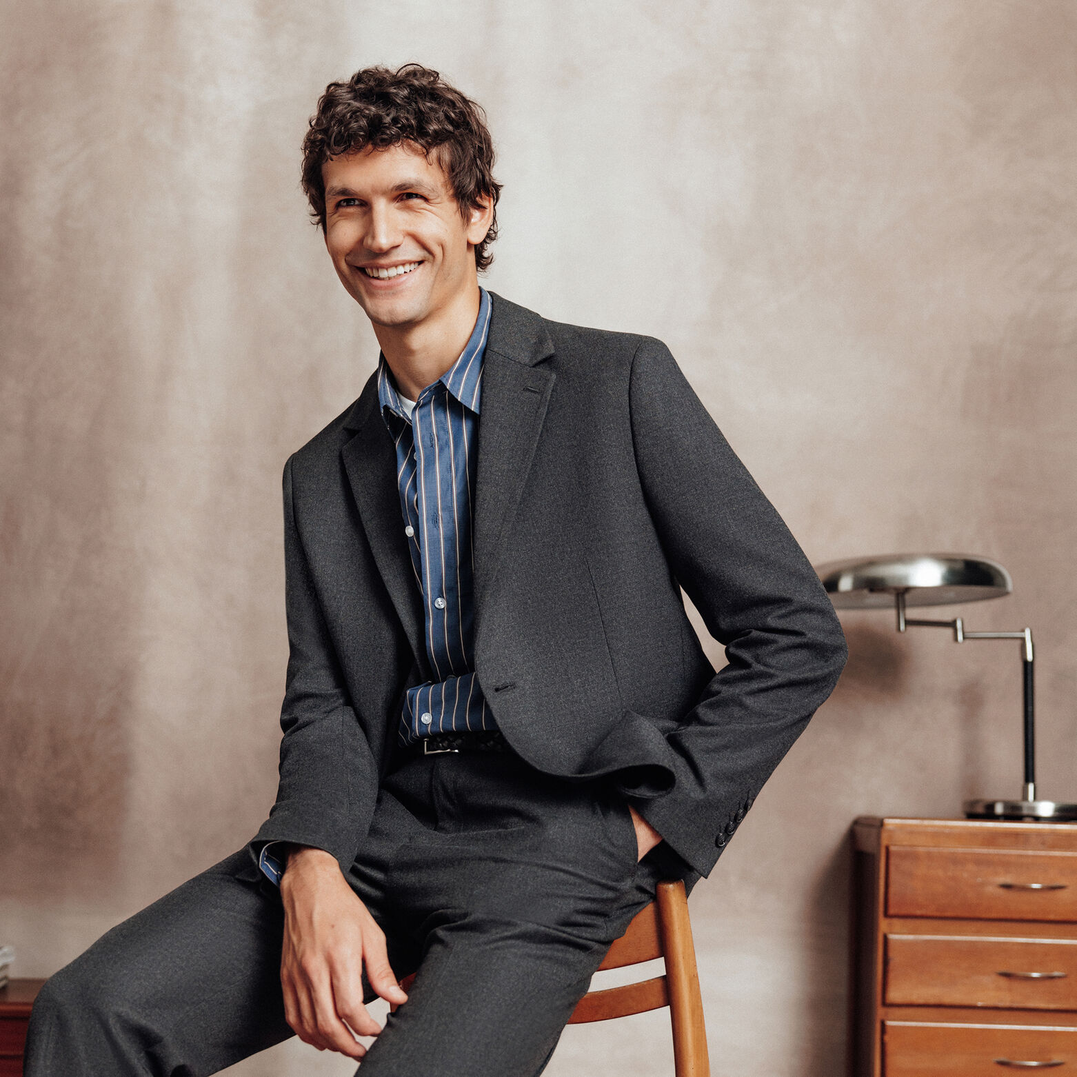 Veste de costume flanelle confort