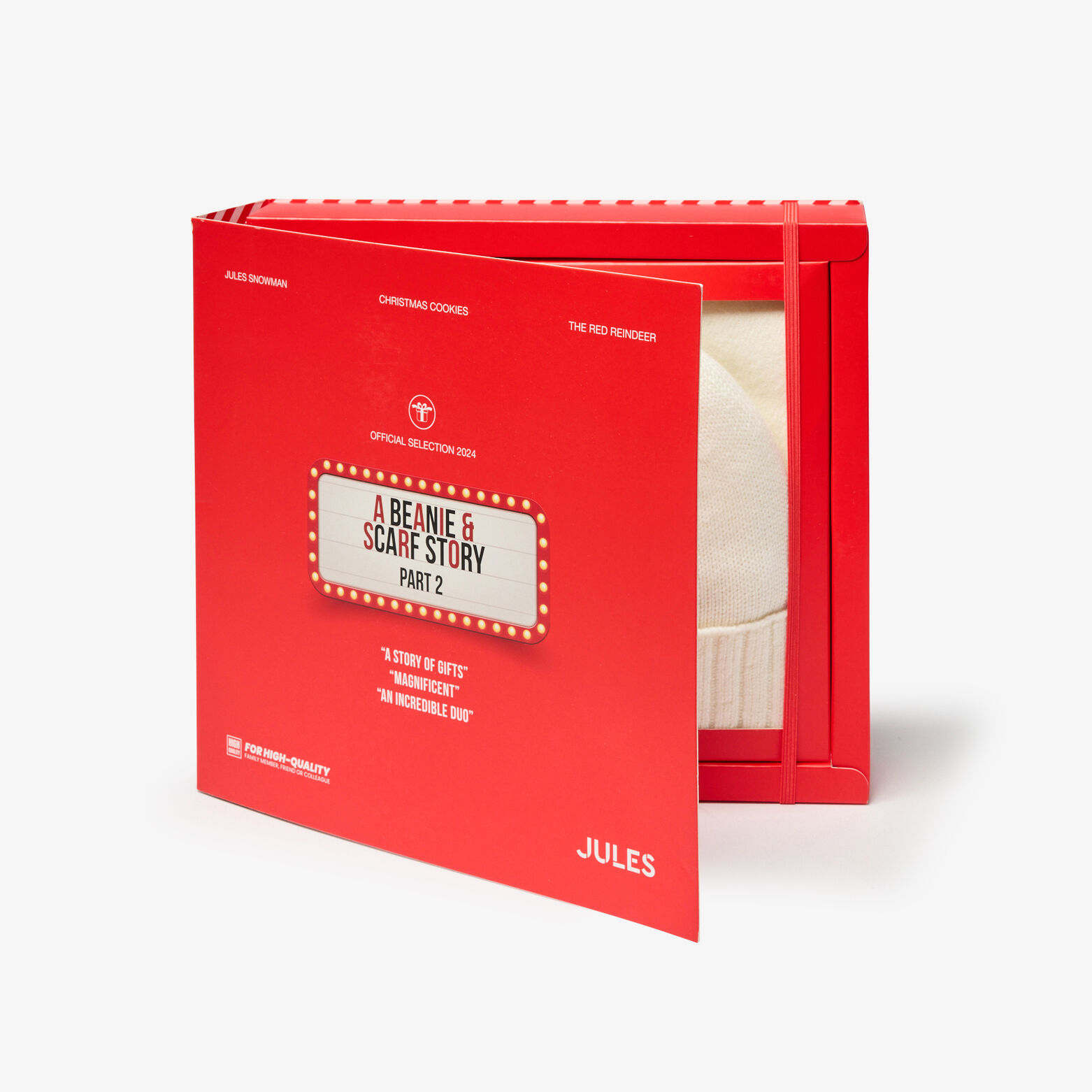 Coffret version anglaise bonnet et &eacute;charpe