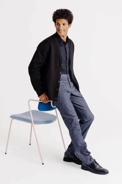 Cardigan boutonn&eacute;