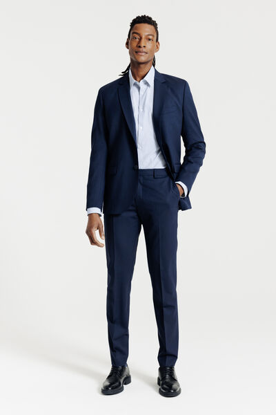 Chemise regular ray&eacute;e en coton